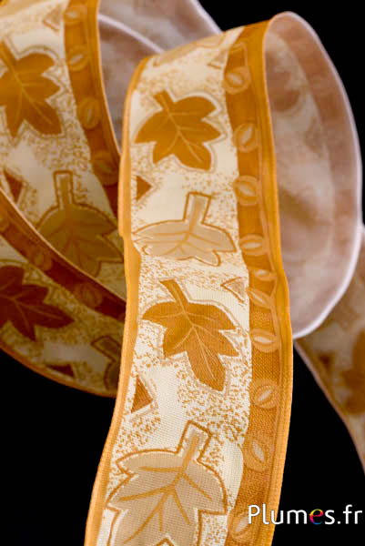 Herbstband – Breite 40 mm – karamell